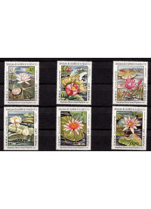 LAOS francobolli serie completa nuova Yvert e Tellier 388/93